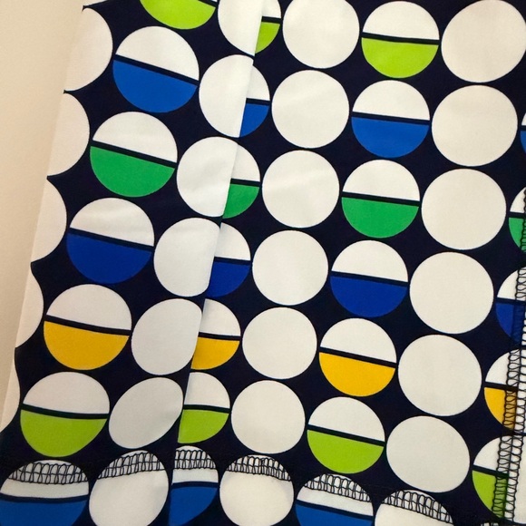 Colorful Geometric Patterned Skirt - Picture 2 of 2